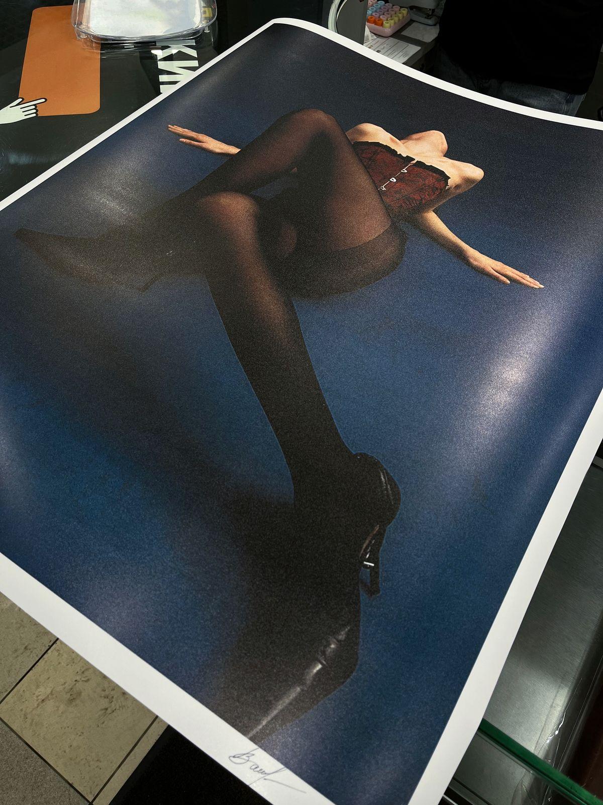 „Blauer Druck“ Fotografie 39