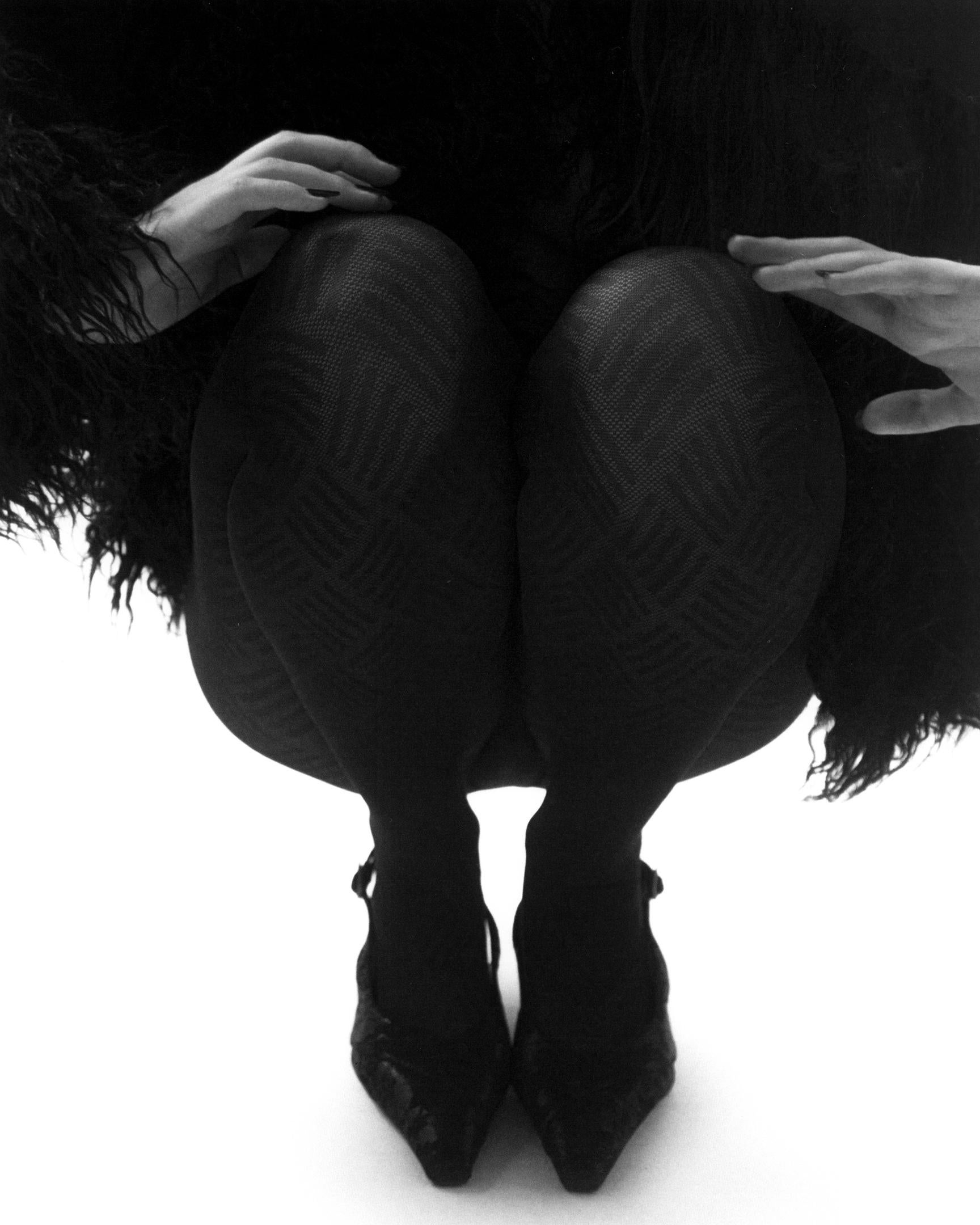 "Die krähe" Fotografie 39" x 31" in Auflage von 7 von Kseniya Vashchenko