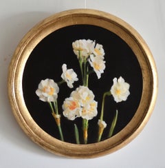 Daffodils - 21st Century Contemporary Realism Floral Oil Painting