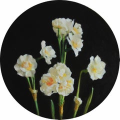 Daffodils - 21st Century Contemporary Realism Floral Oil Painting