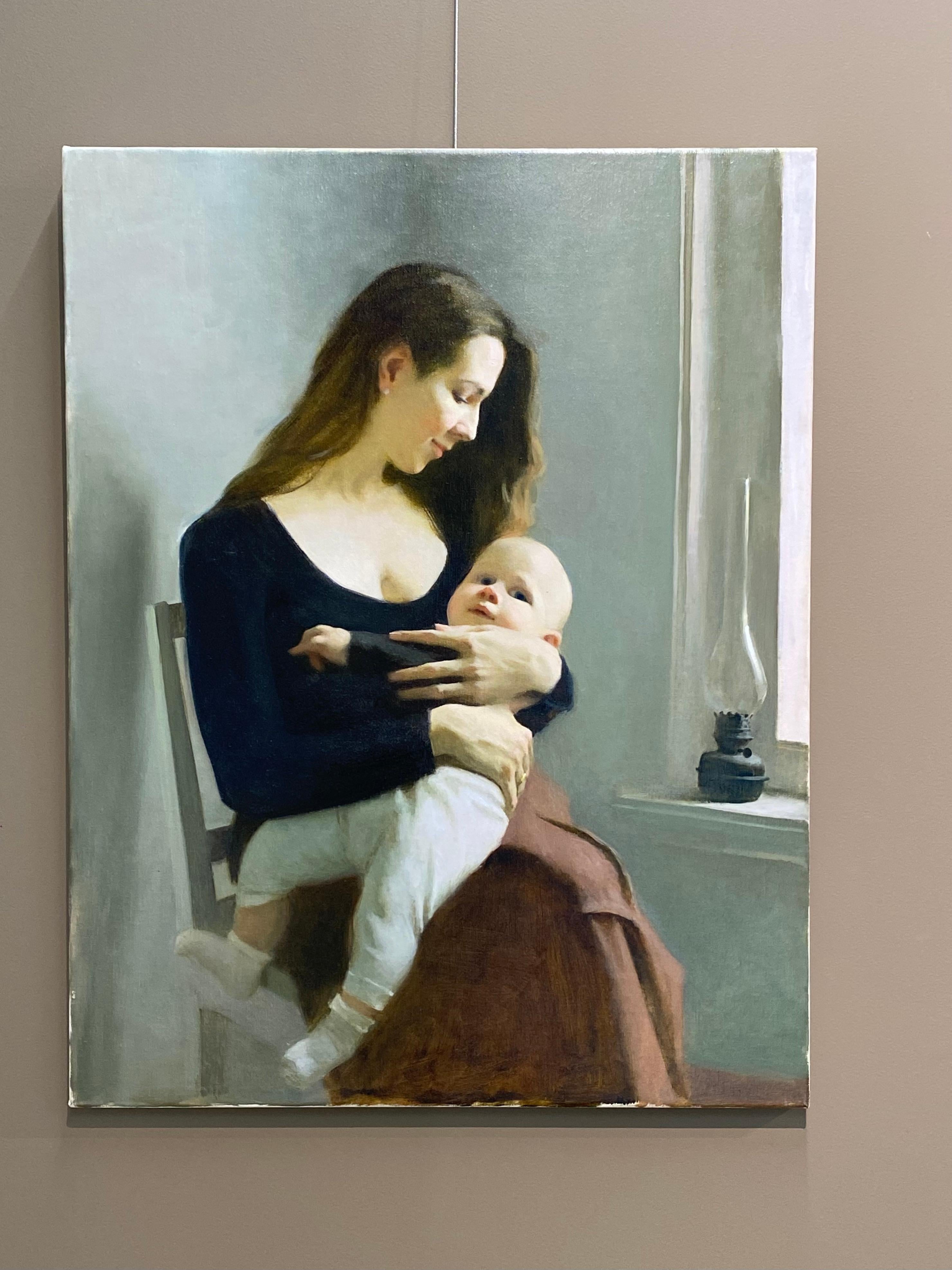 Madonna with Child
90 x 70 cm
Oil on canvas
Framing is possible 

Ksenya Istomina graduated in 2018 at the 'Imperial Academy of Arts in St Petersburg'. 

Since her start she is well known all over the world and followed by thousands of artists,