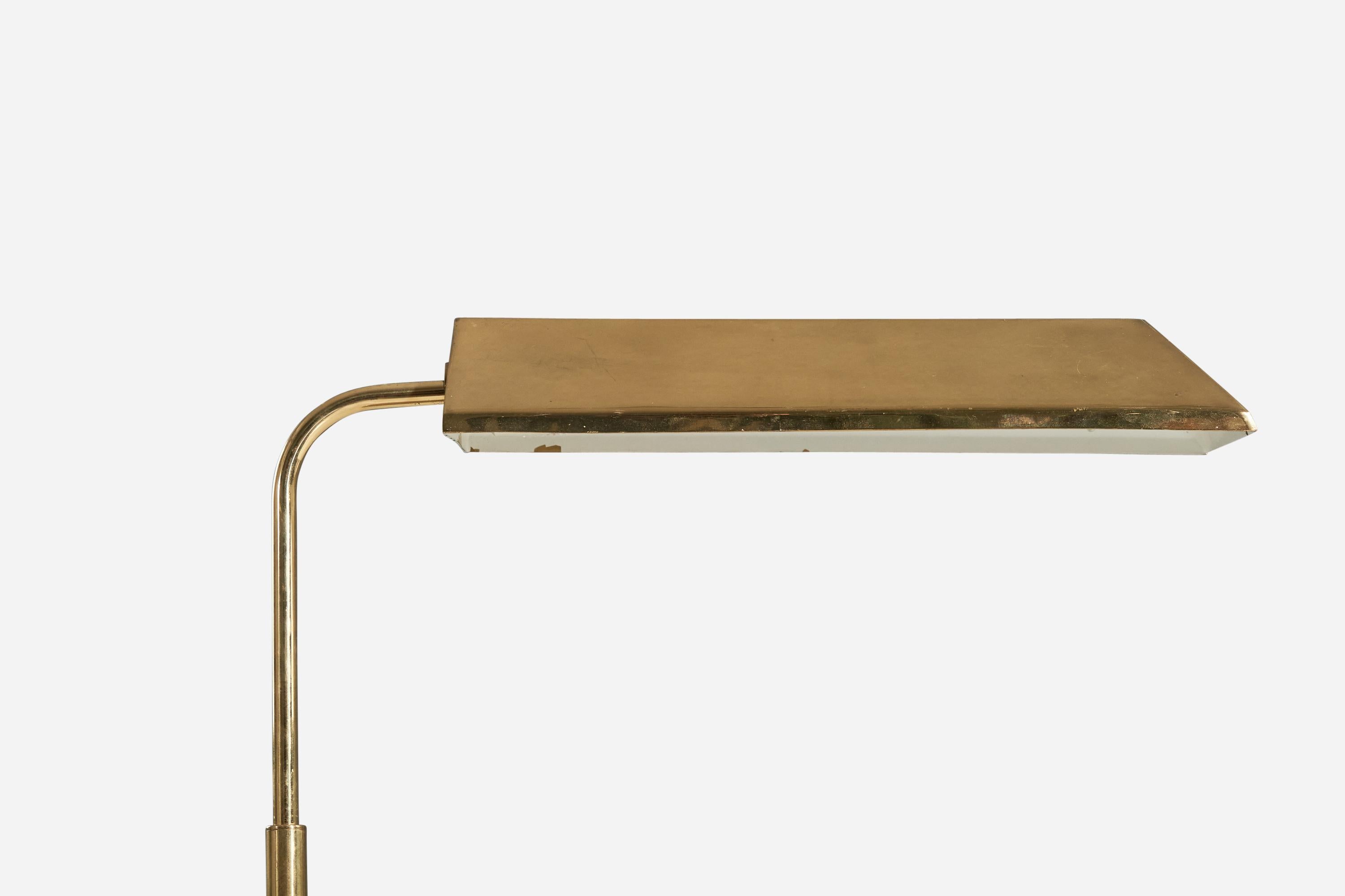 Mid-Century Modern KT Valaisin, Table Lamp, Brass, Finland, 1960s For Sale