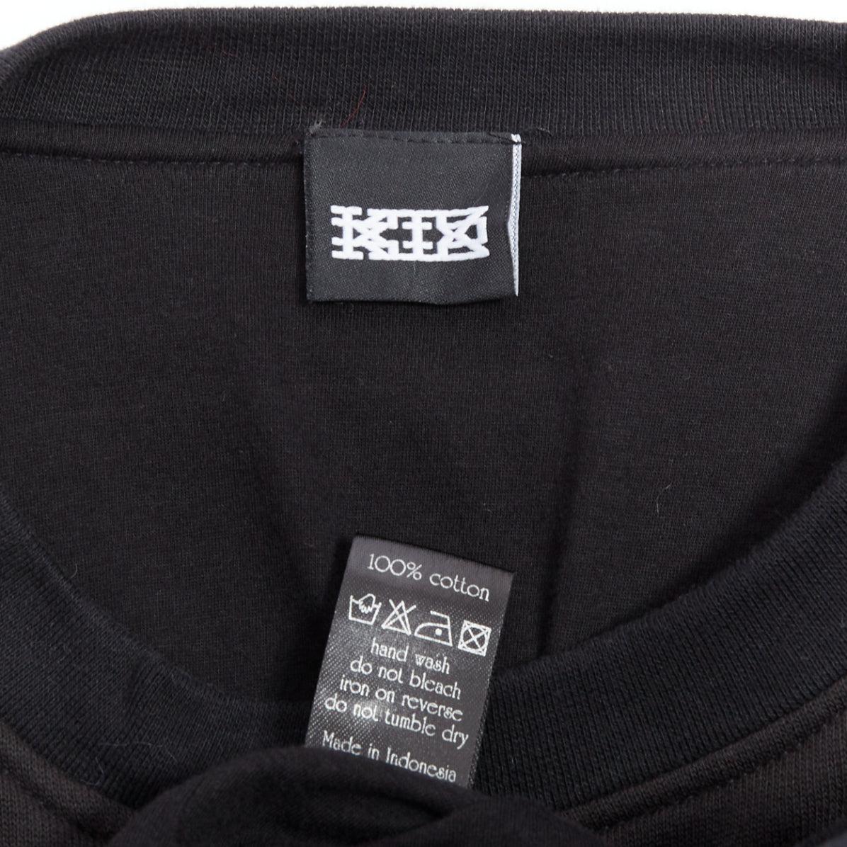 KTZ Pull à motif géométrique touffeté d'aigle métallique en vente 3