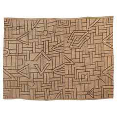 Kuba (Bushong) Raffia Fiber Textile Panel From Woman’s Skirt, D.R. Congo