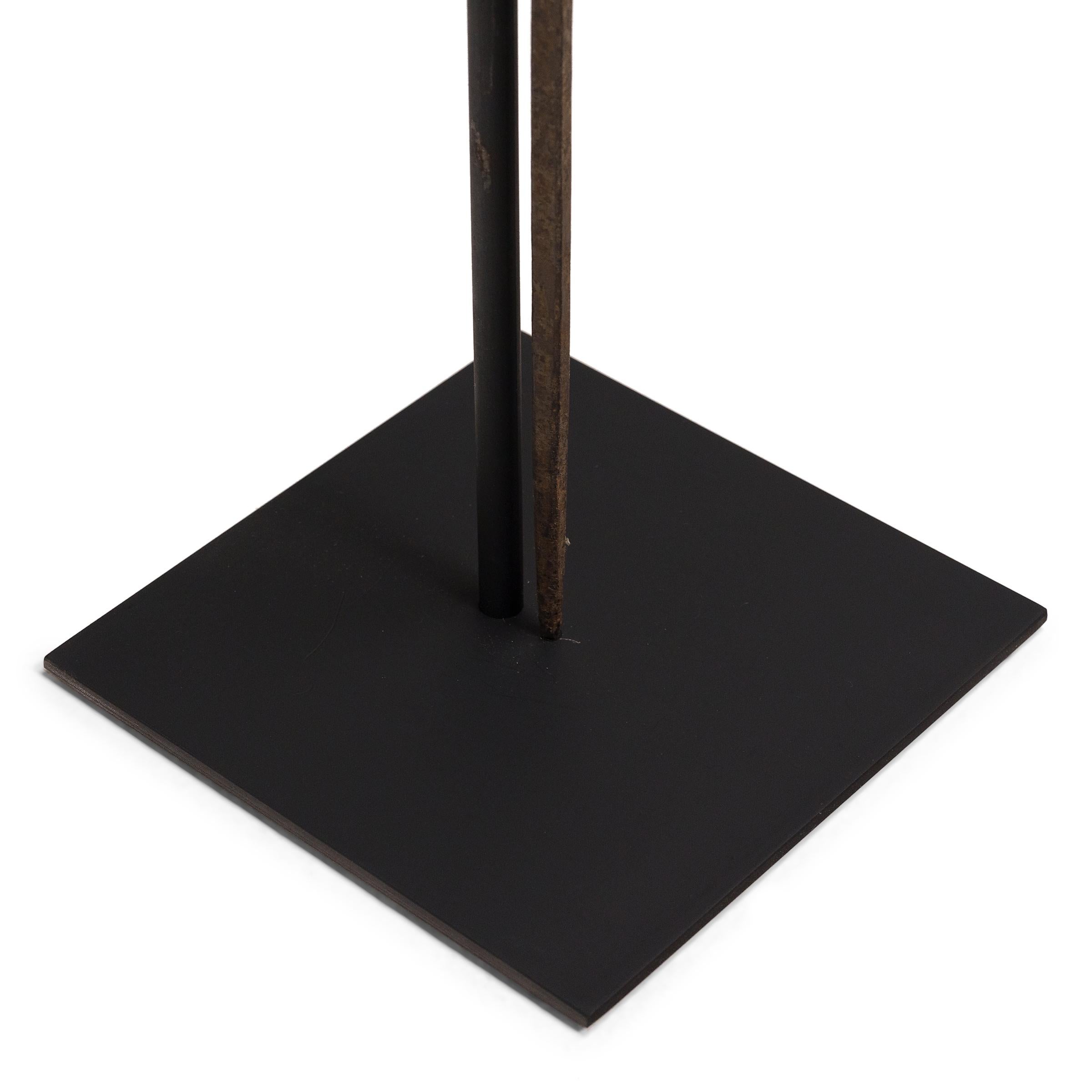 Tribal Kuba Iron Currency Spear, c. 1900 For Sale