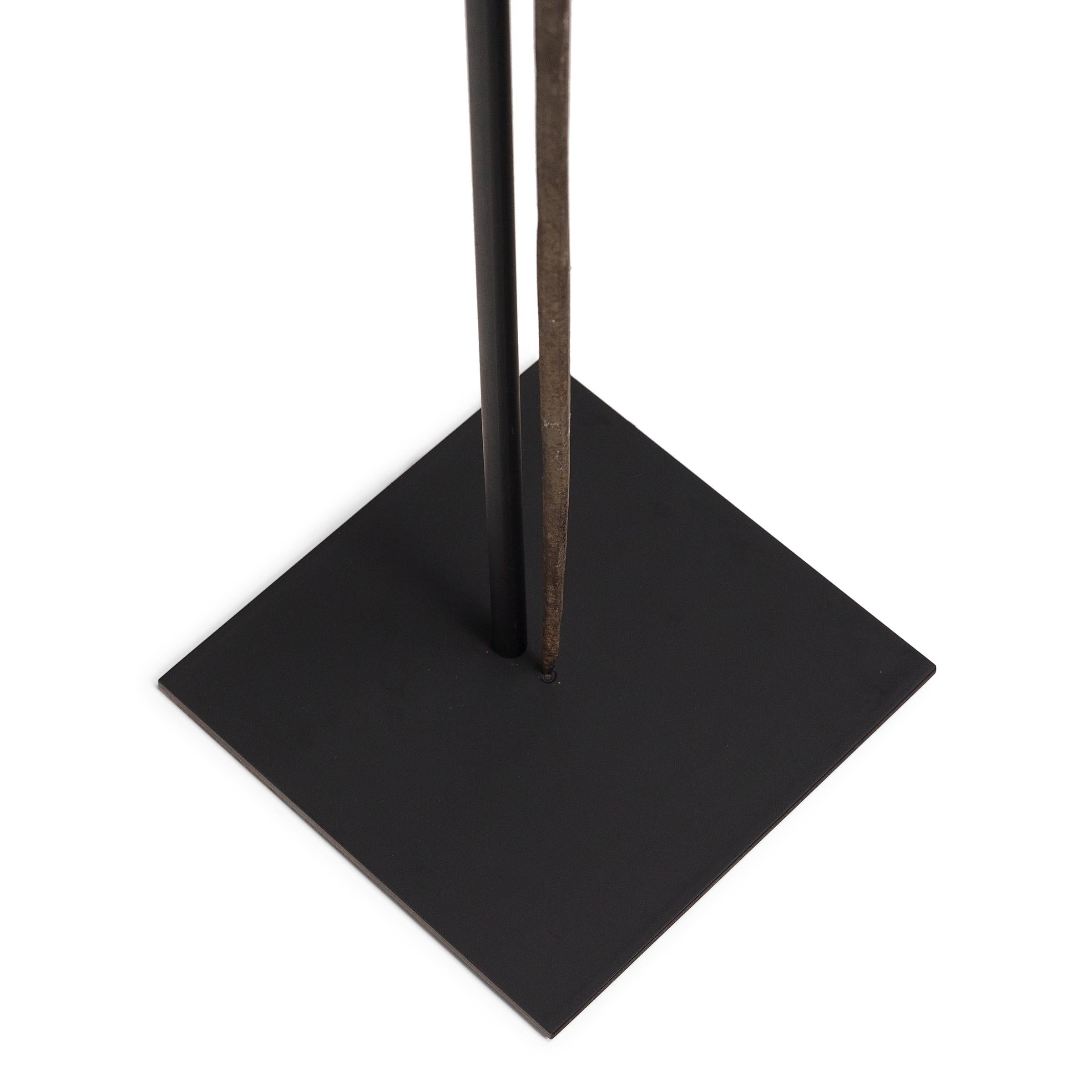 Tribal Kuba Iron Currency Spear, c. 1900 For Sale