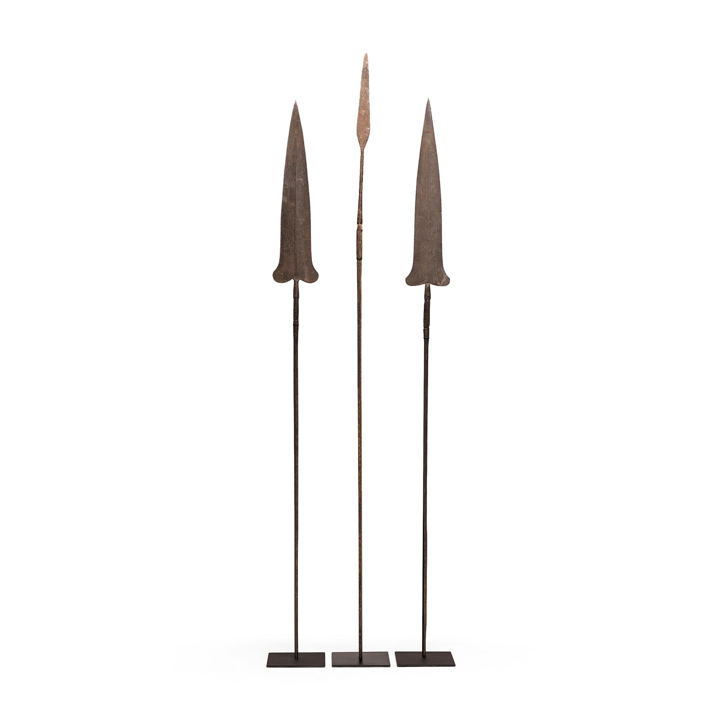 Congolese Kuba Iron Currency Spear, c. 1900 For Sale