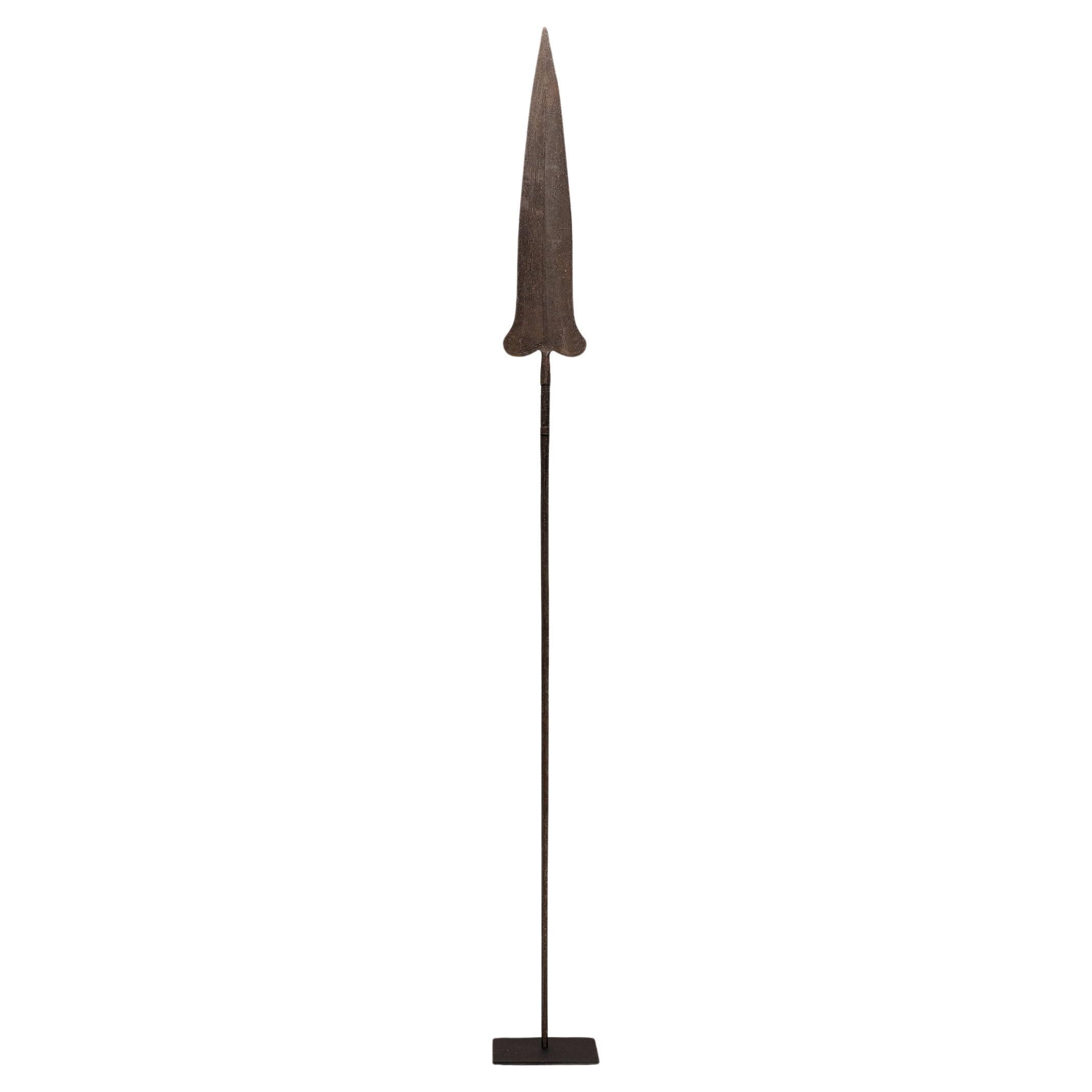 Kuba Iron Currency Spear, c. 1900