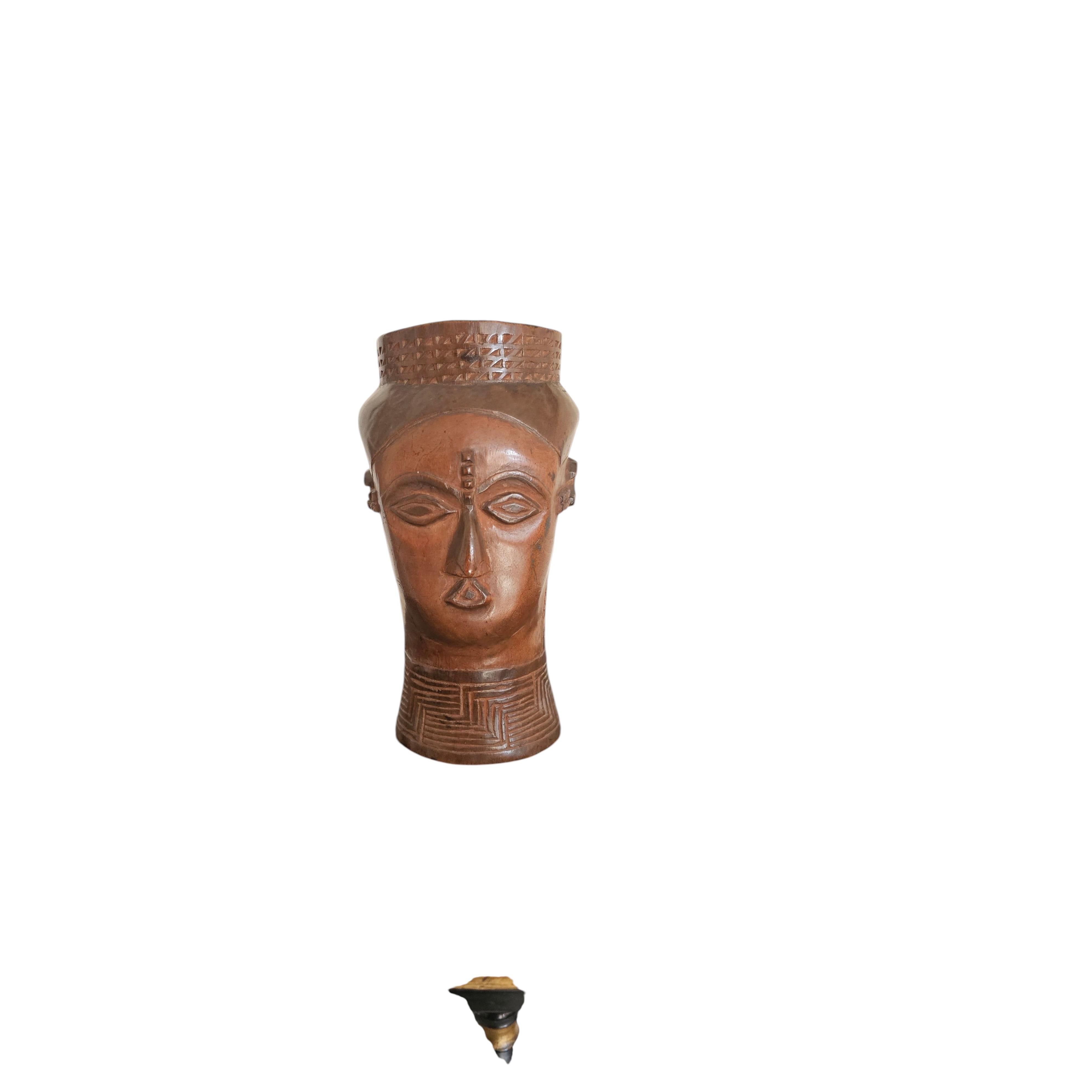 Kuba Palm Wine Cup 19th century For Sale