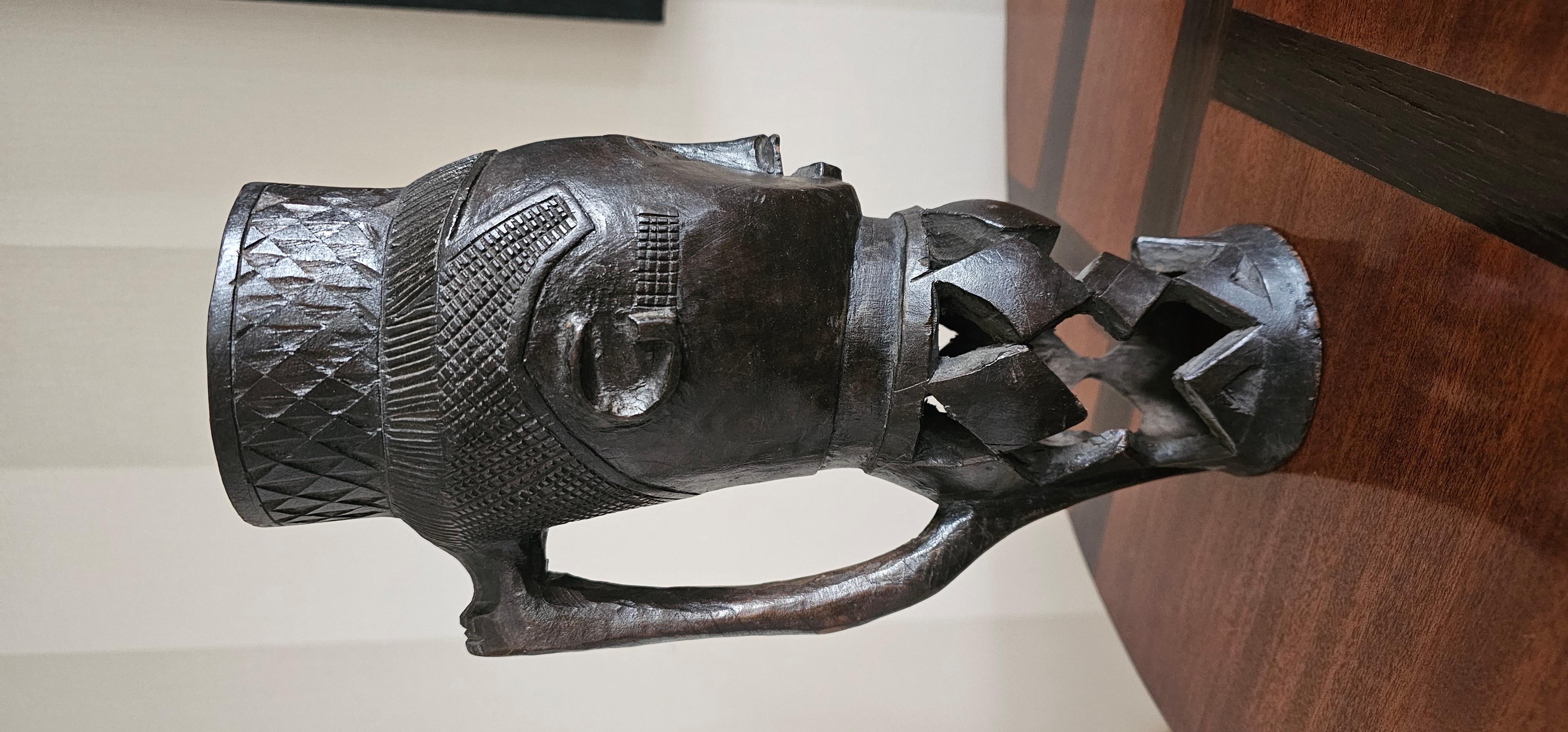 Tribal Coupe à vin Kuba Palm en vente