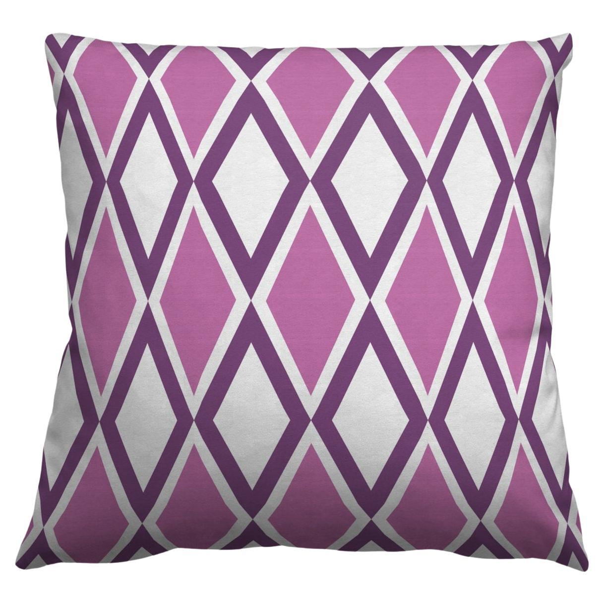 Kuba Purple Pillow For Sale