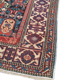 Antique Kuba Rug, c. 1900