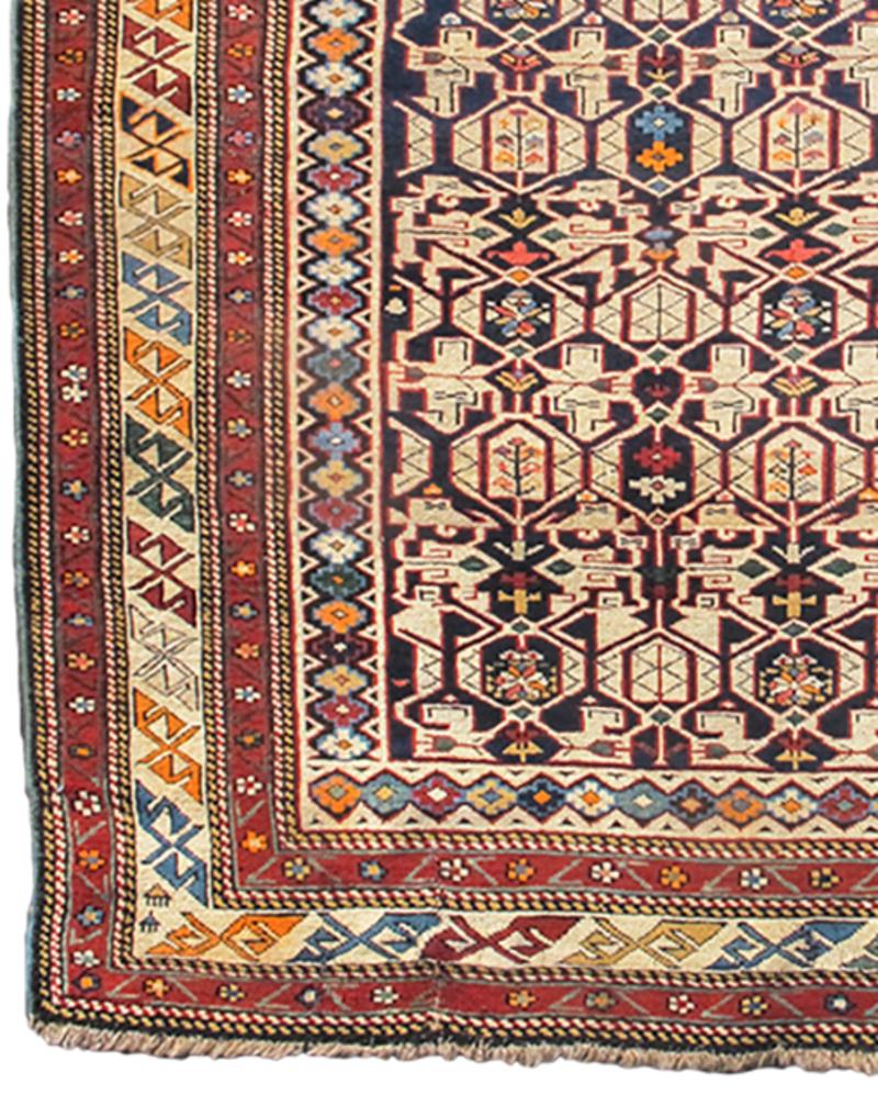 Caucasian Kuba rug. Measures: 3'10
