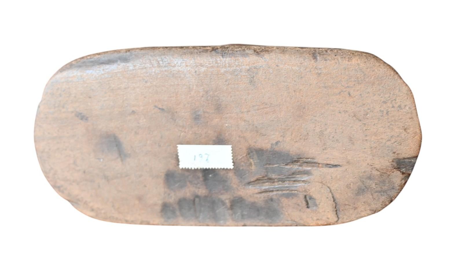 20ième siècle Appui-nuque Kuba en bois (début du 20e siècle) Dr Congo en vente