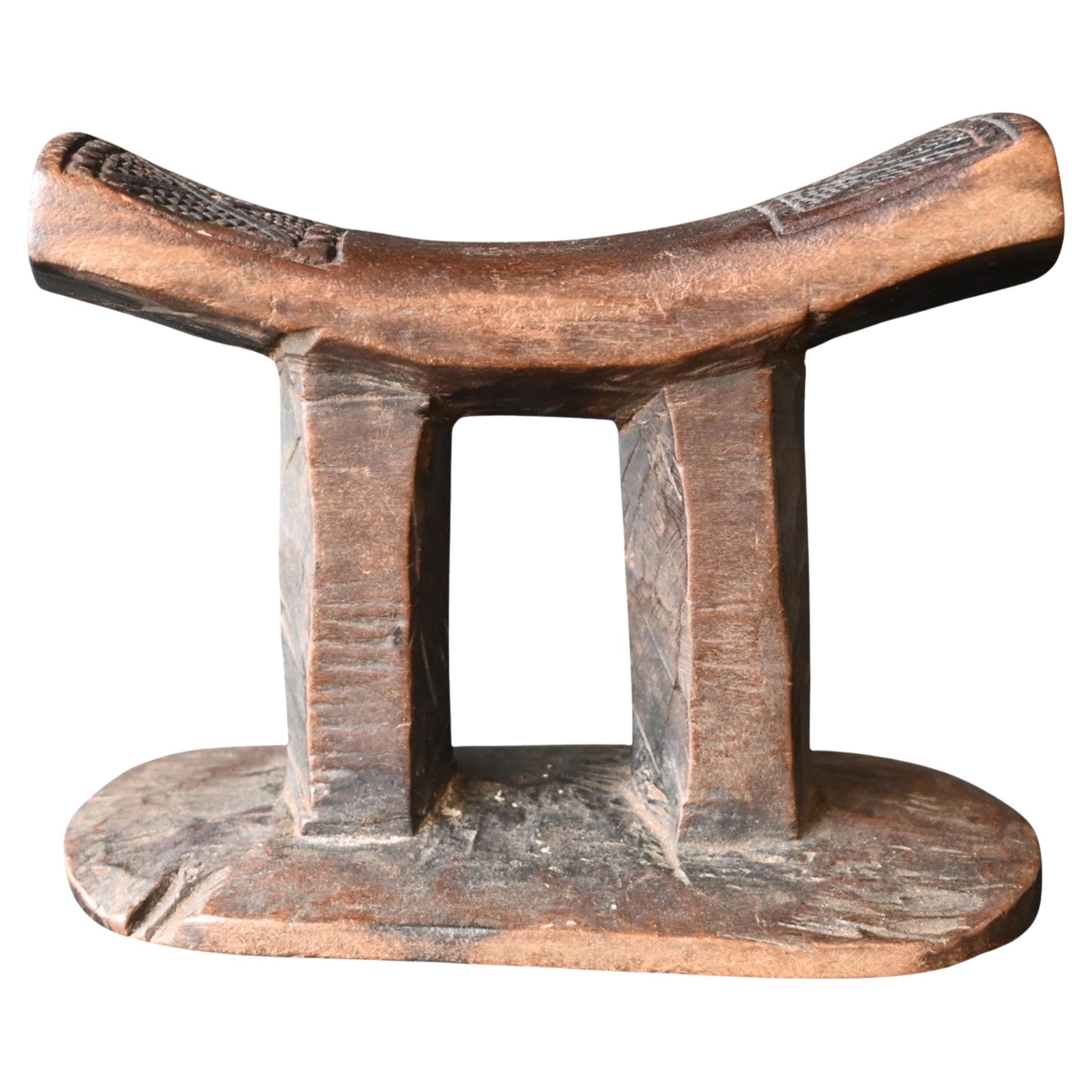 Appui-nuque Kuba en bois (début du 20e siècle) Dr Congo en vente