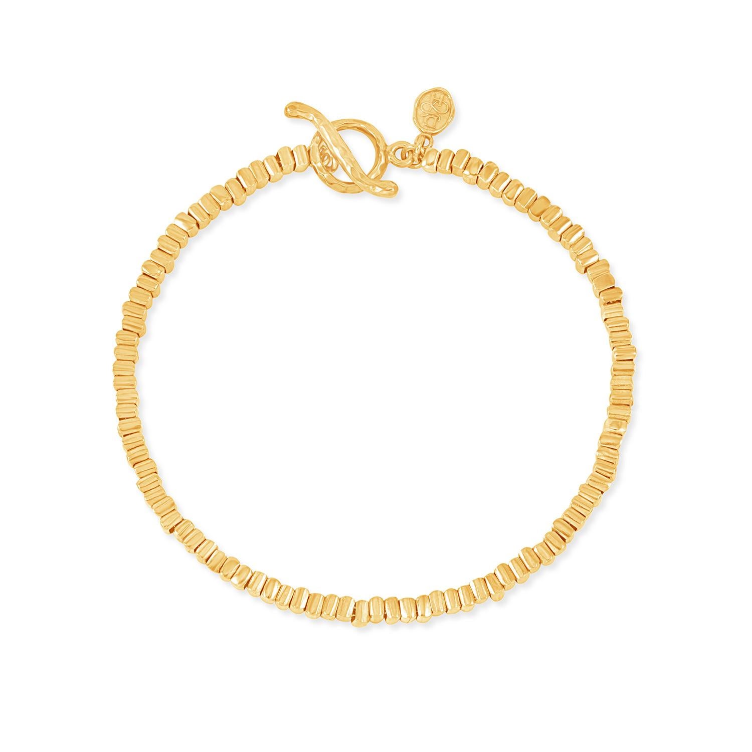 Kubes Nomad Bracelet In Gold Vermeil In New Condition For Sale In London, GB
