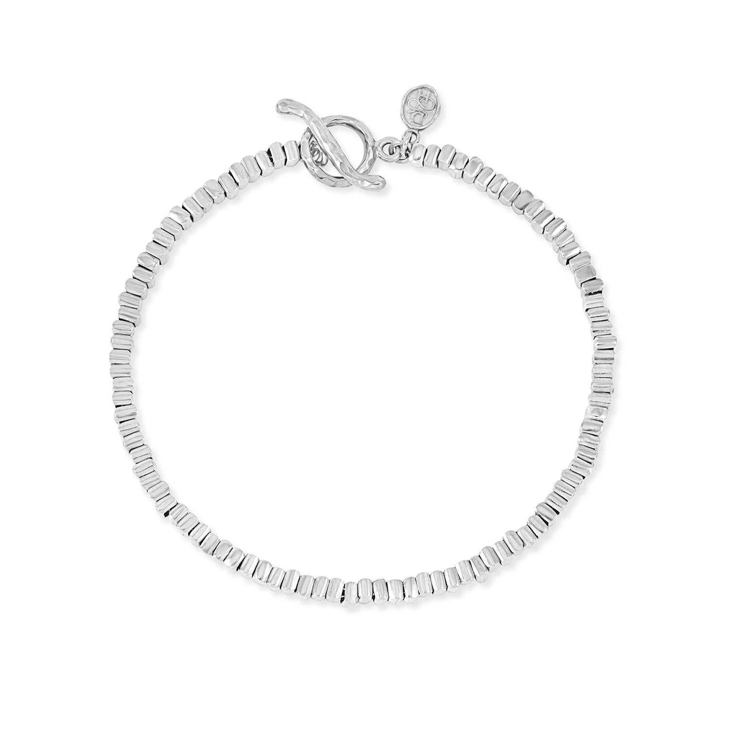 Kubes Nomad Bracelet In Sterling Silver In New Condition For Sale In London, GB