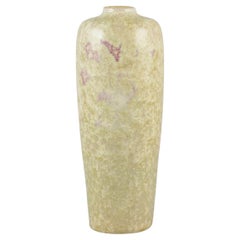 Kuch Keramik, Germany. Ceramic vase with crystal glaze, 1980s