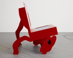 "Kudd" Chaise longue sculpturale de Serban Ionescu:: 2018