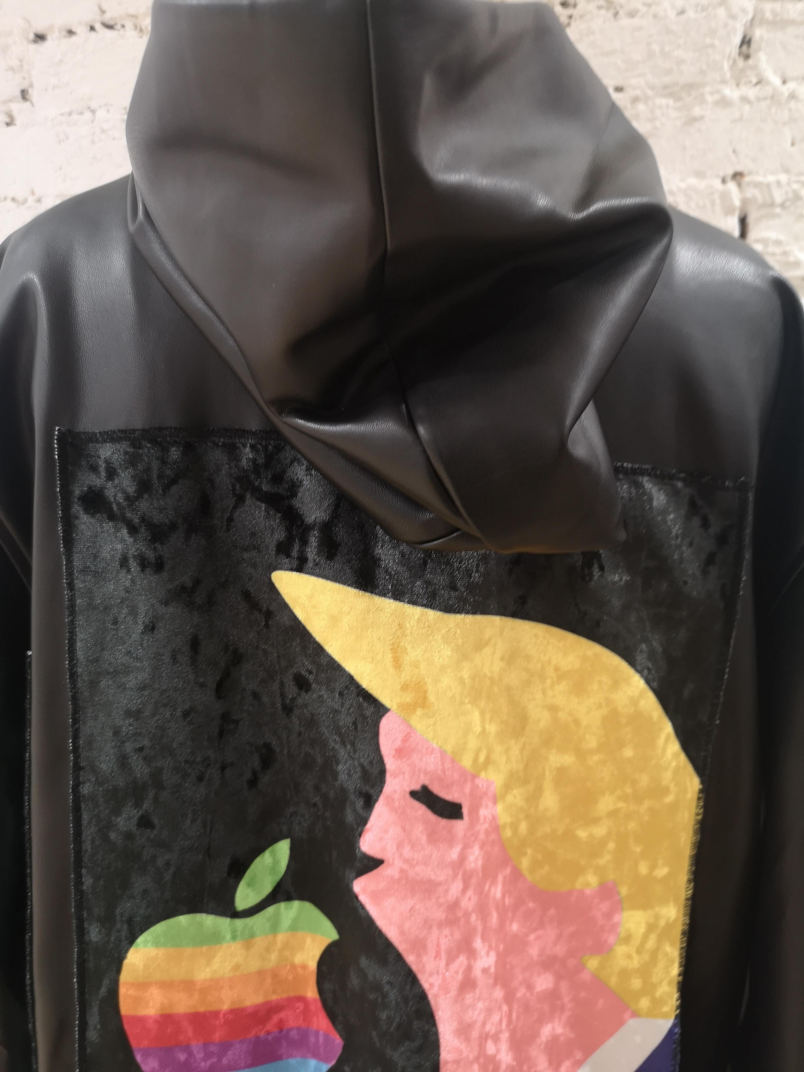 Women's or Men's Kueen Eco leather Trump hoodie / sweater