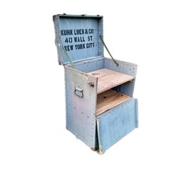 Kuhn, Loeb, Co. Wall Street Banking Trunk, circa 1920s