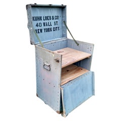 Kuhn, Loeb, Co. Baule bancario di Wall Street, anni '20 circa