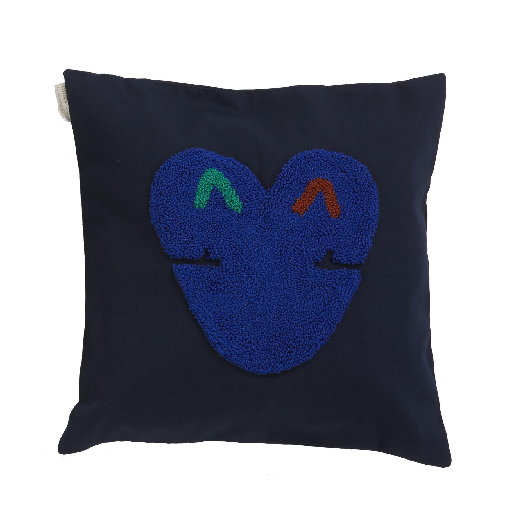 Cotton Kukuy Nido Cushion by Sebastian Herkner For Sale