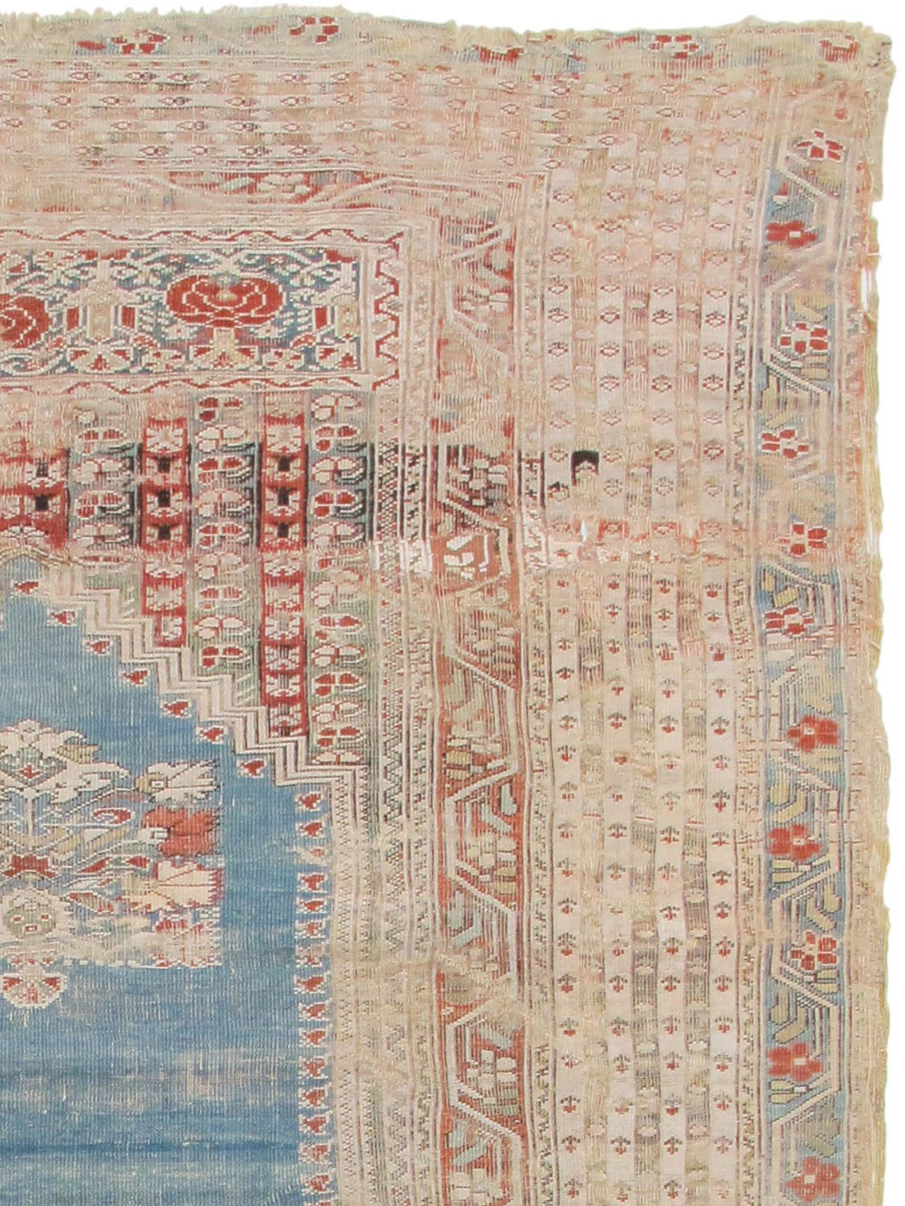 Turkish Kula Prayer Rug, c. 1800 For Sale