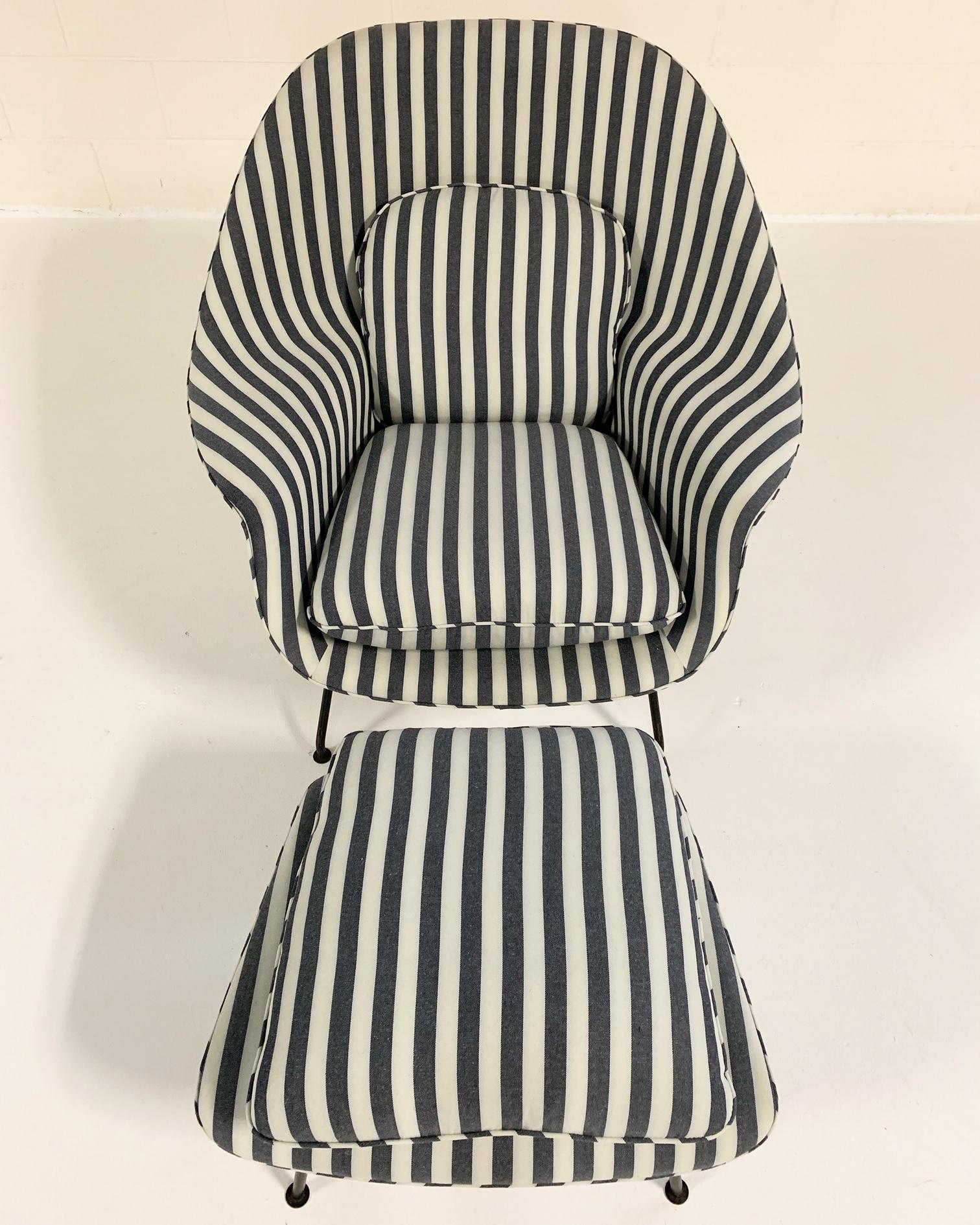 Kule x Forsyth Collection Eero Saarinen Womb Chair and Ottoman 1