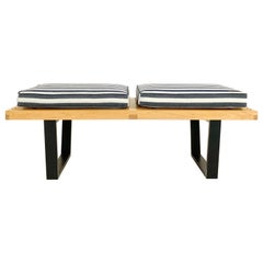 Kule x Forsyth Collection George Nelson Platform Bench with Custom Cushions