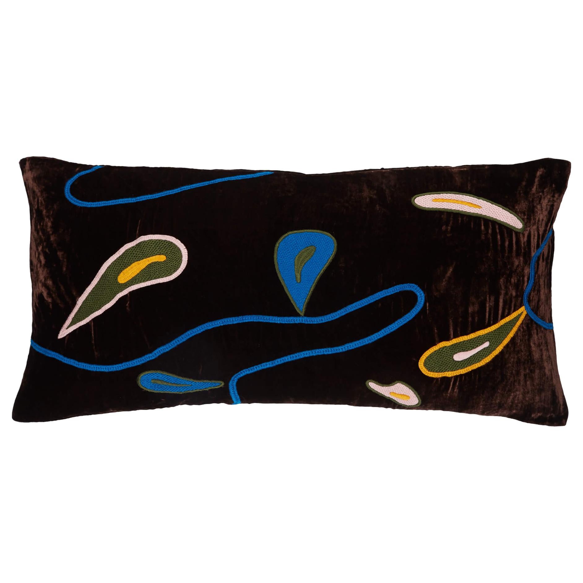 Kulikovo II, Hand Embroidered Cushion by Jupe by Jackie For Sale