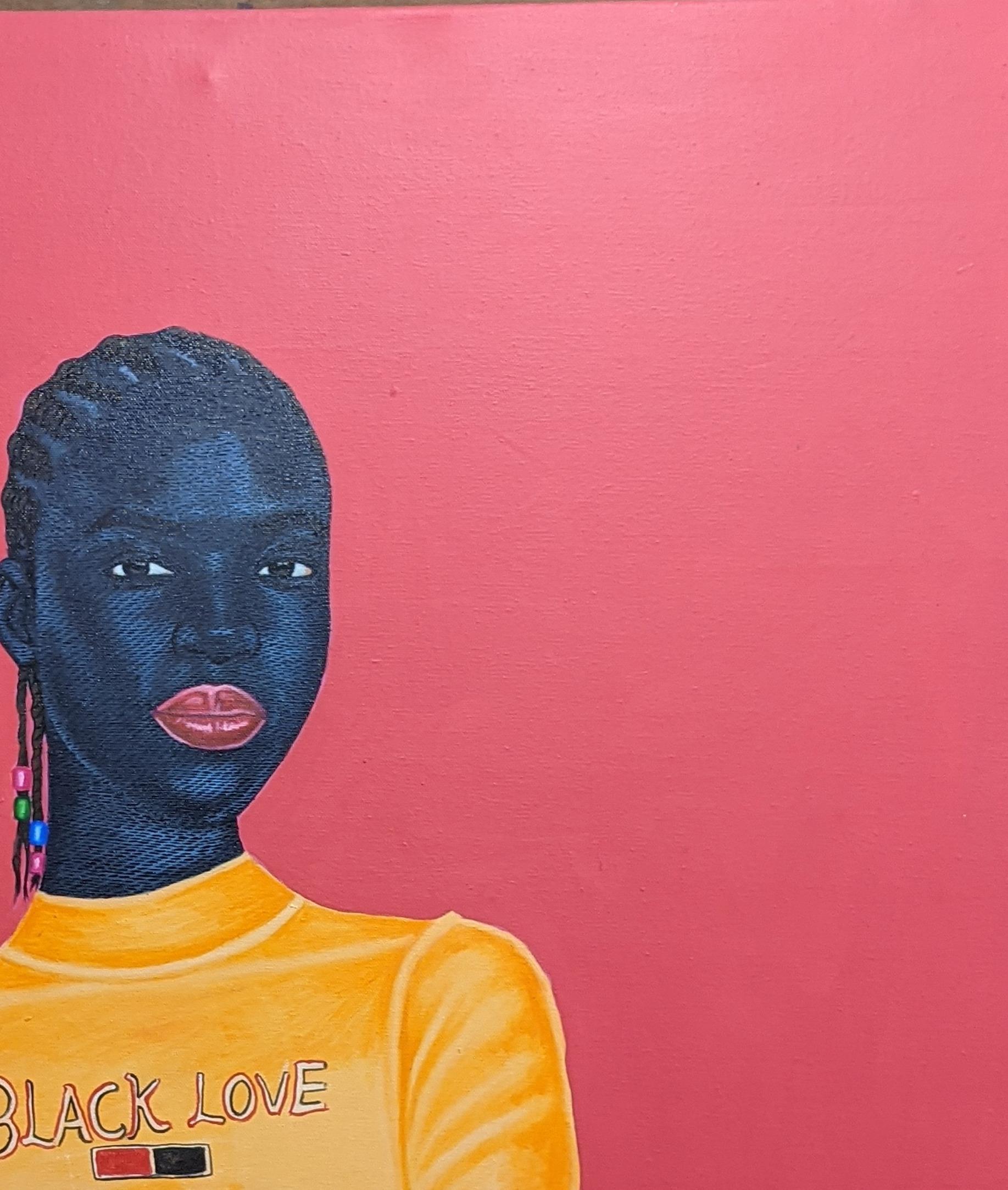Mispa - Painting Espressionista di Kum Cletus