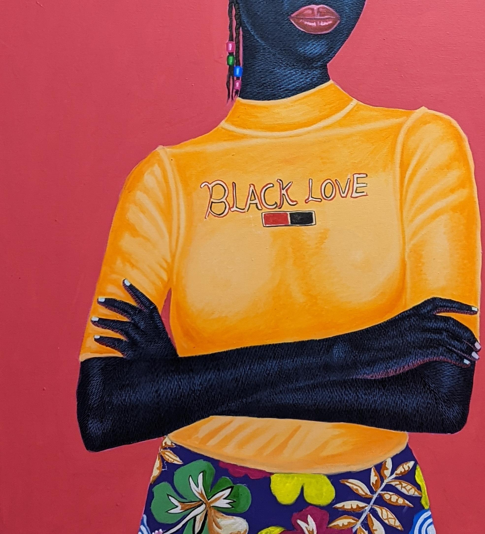 Mispa - Figurative Painting Arancia di Kum Cletus