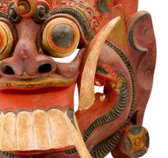 Kumba Karna Masks, Indonesian, Mid-20th Century