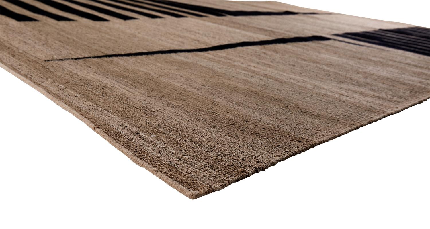 Handgeknüpfter Teppich „Kumbha“ aus nachhaltiger Wolle und Allo, 200 x 300 cm (Nepalesisch) im Angebot