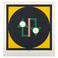 Kumi Sugaï 1973 Limited Edition "Balance" Lithograph