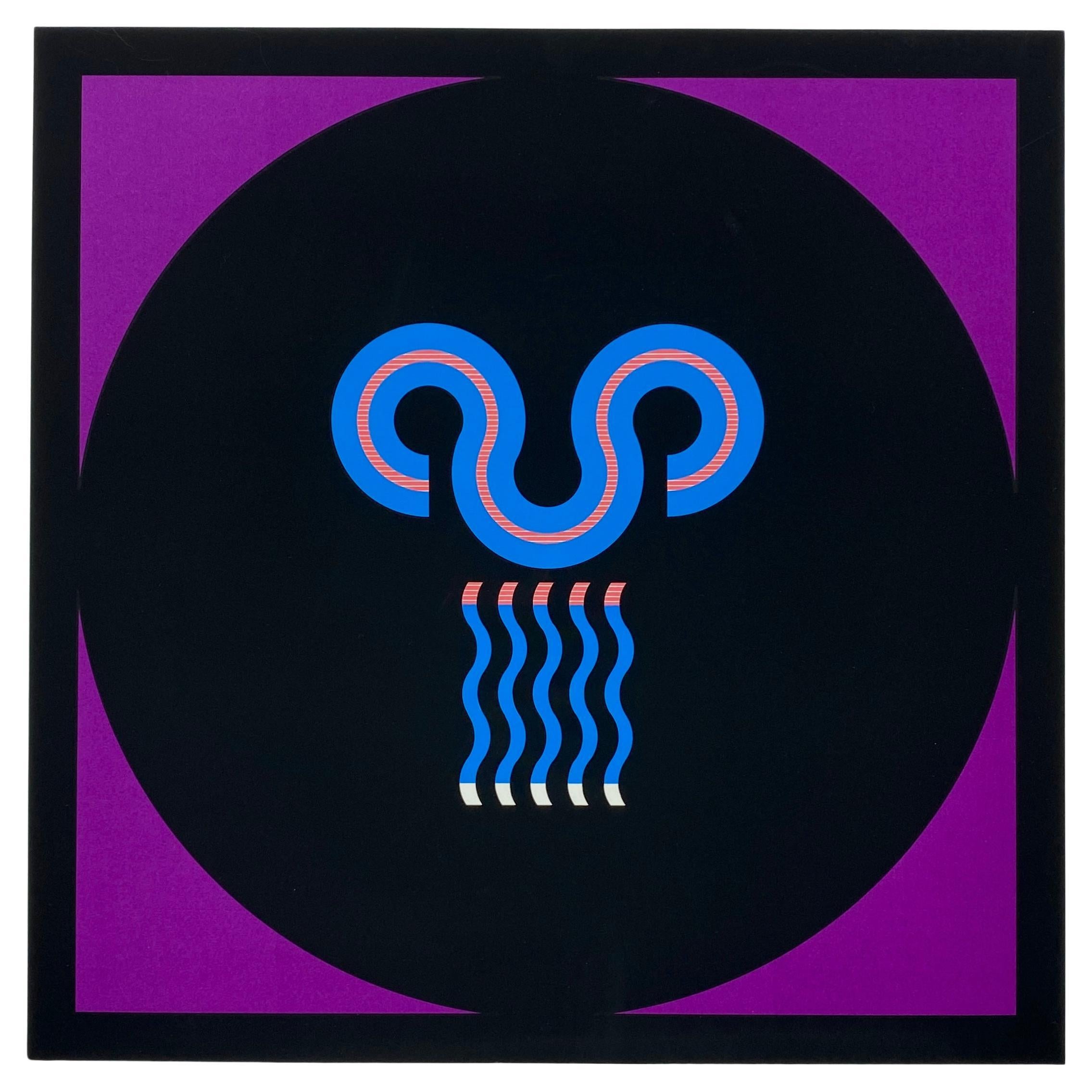 Kumï Sugai Limited Edition "Aries" 1973 Lithograph