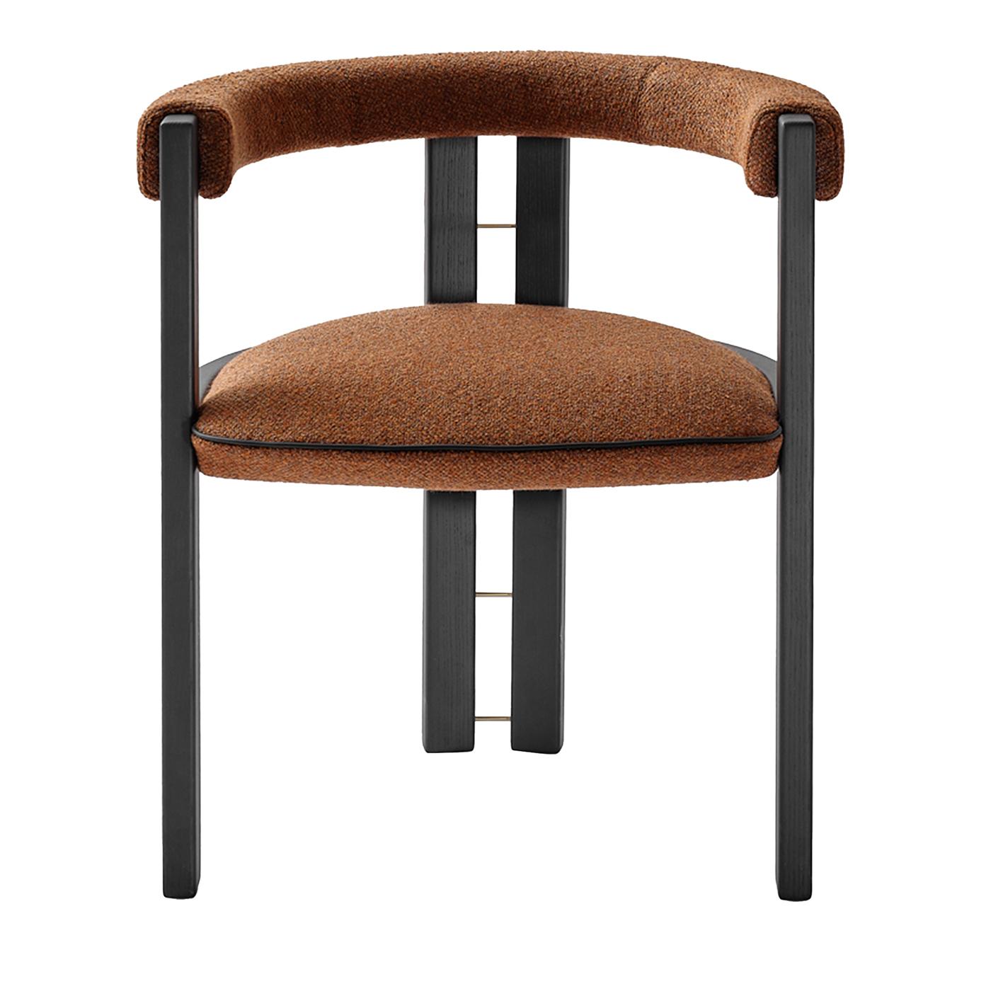 Kumiko Moka-Stained Ash Chair by Black Tie In New Condition For Sale In Milan, IT