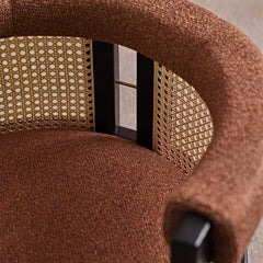 Kumiko Vienna Straw & Moka-Finished Ash Chair