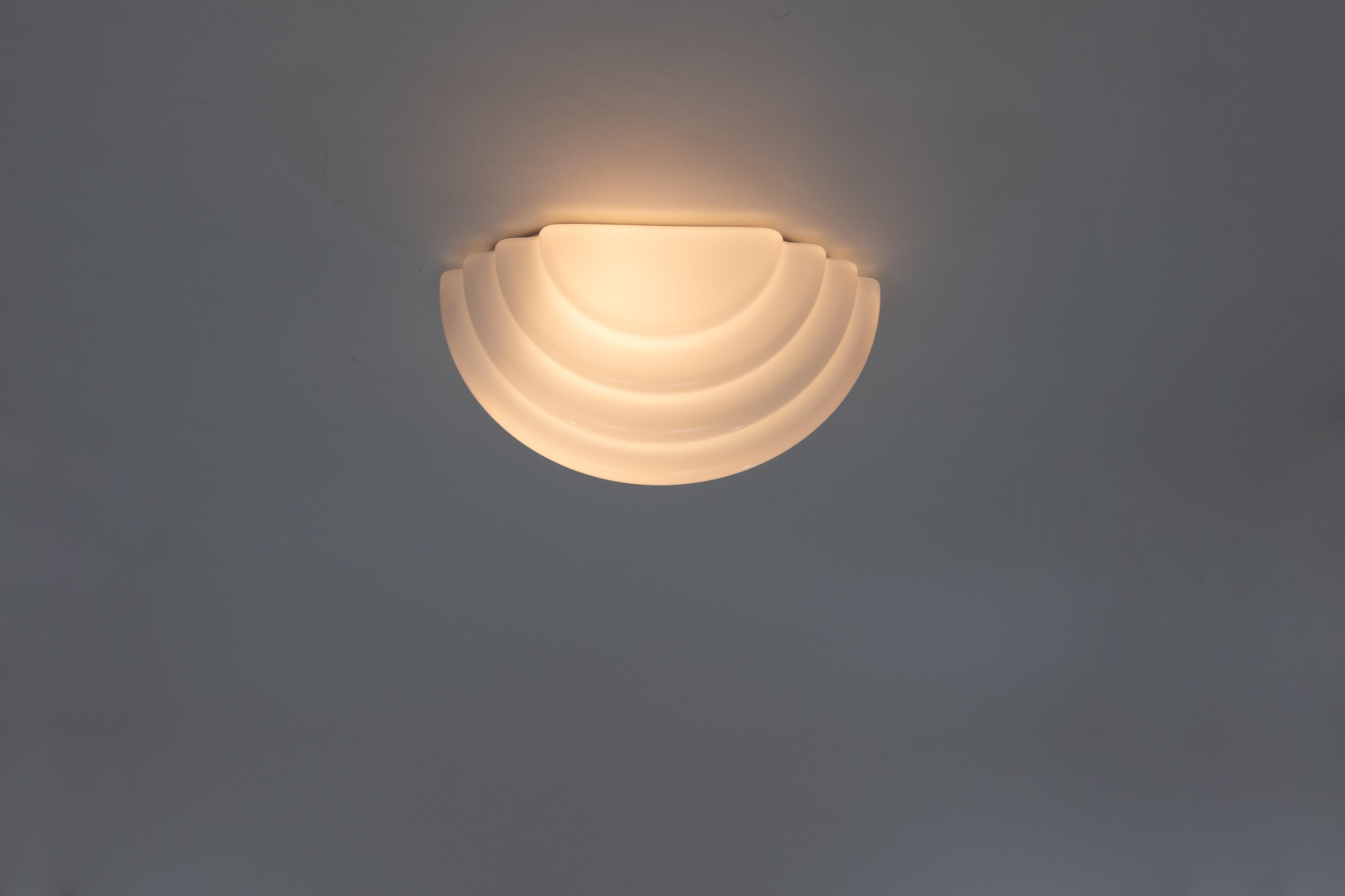 Mid-Century Modern Kumo Ceiling or Wall Lamp by Kazuhide Takahama for Sirrah, 1980s For Sale