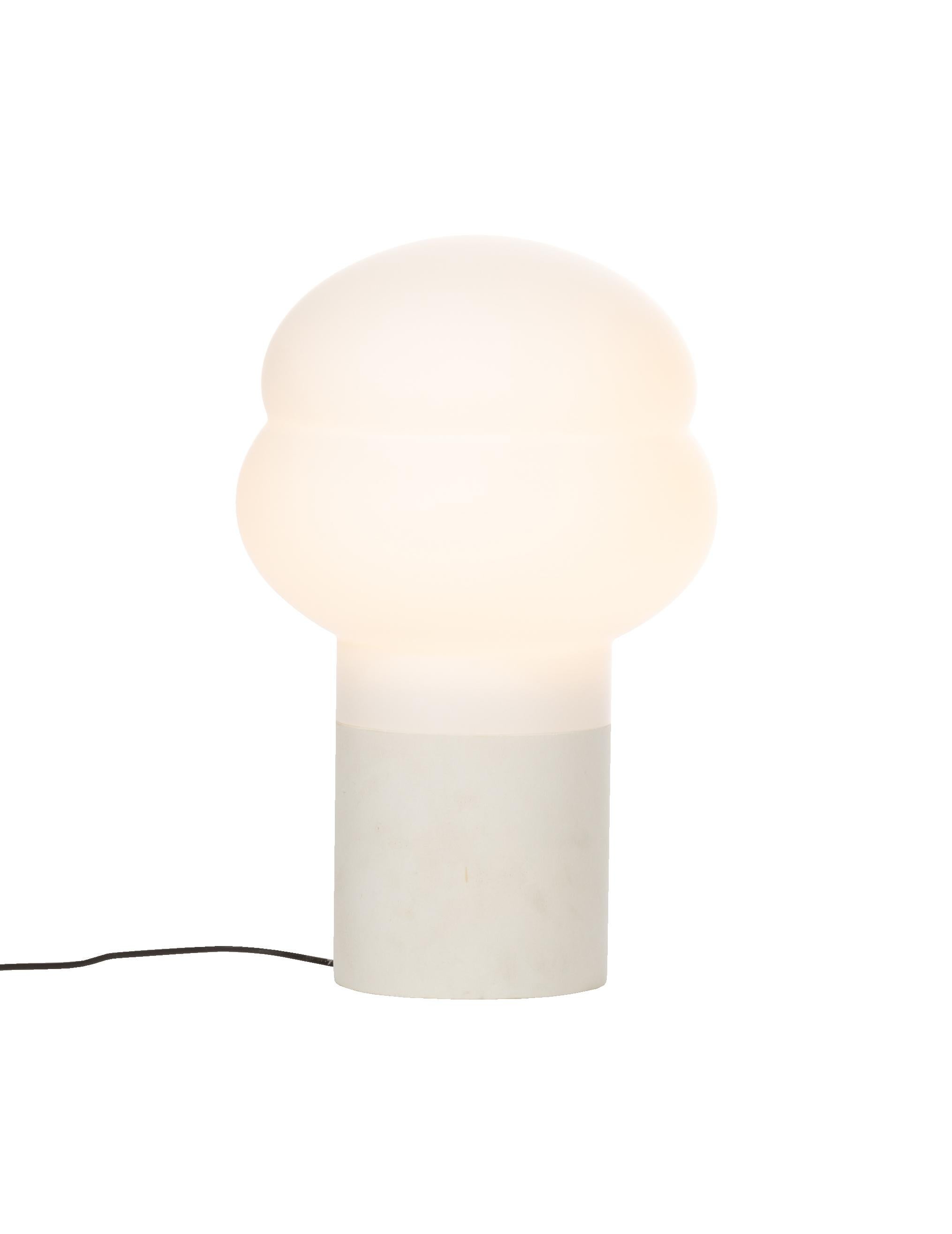 Post-Modern Kumo High White Acetato White Floor Lamp by Pulpo For Sale