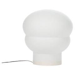 Kumo Medium White Acetato White Floor Lamp by Pulpo