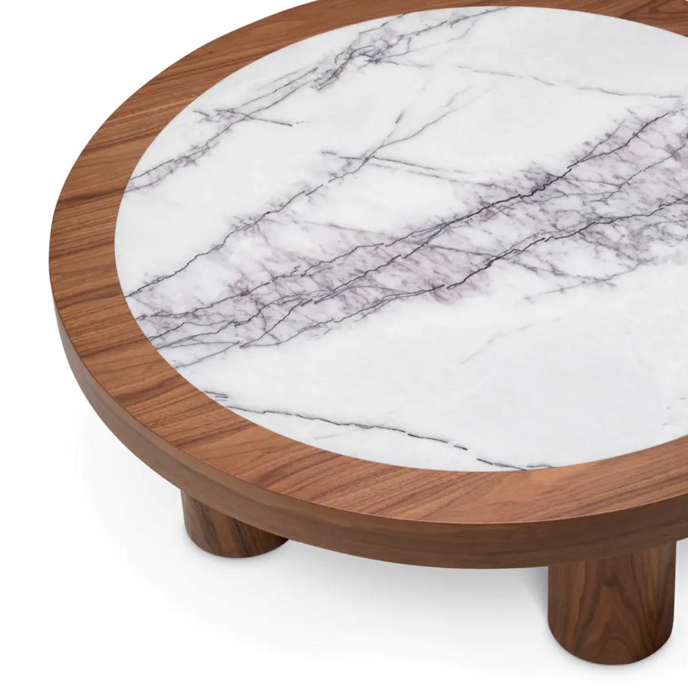 Hand-Crafted Kumo Walnut Coffee Table For Sale
