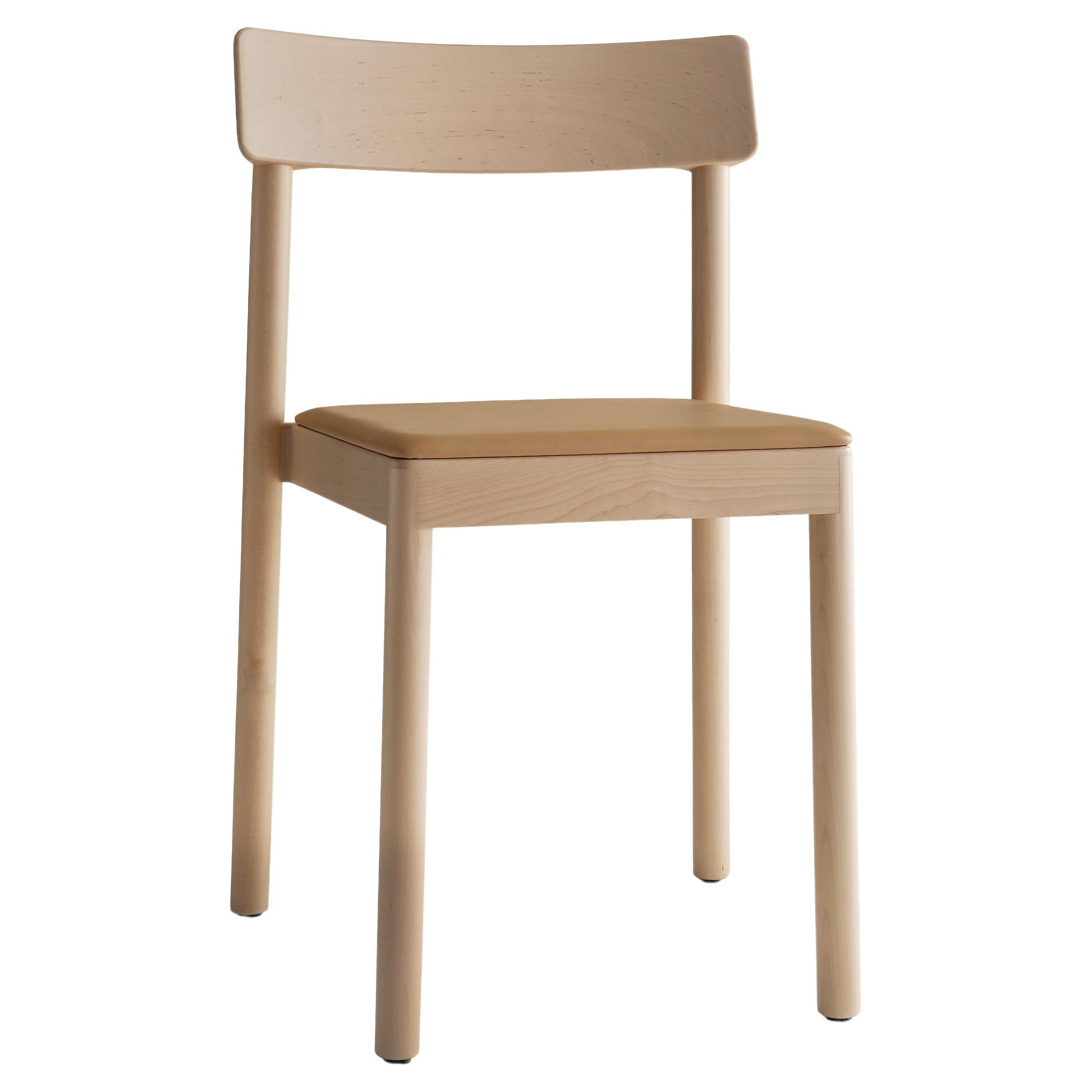 Silla apilable de abedul Kumu de Pekka Koivikko Escandinavo moderno en venta