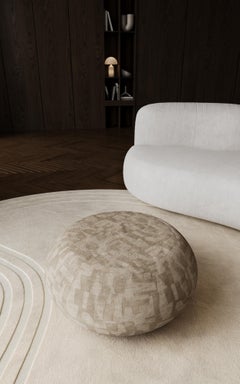 Kuna Contemporary Ottoman, Made in Italy