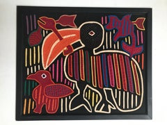 Kuna Mola Toucan Artwork