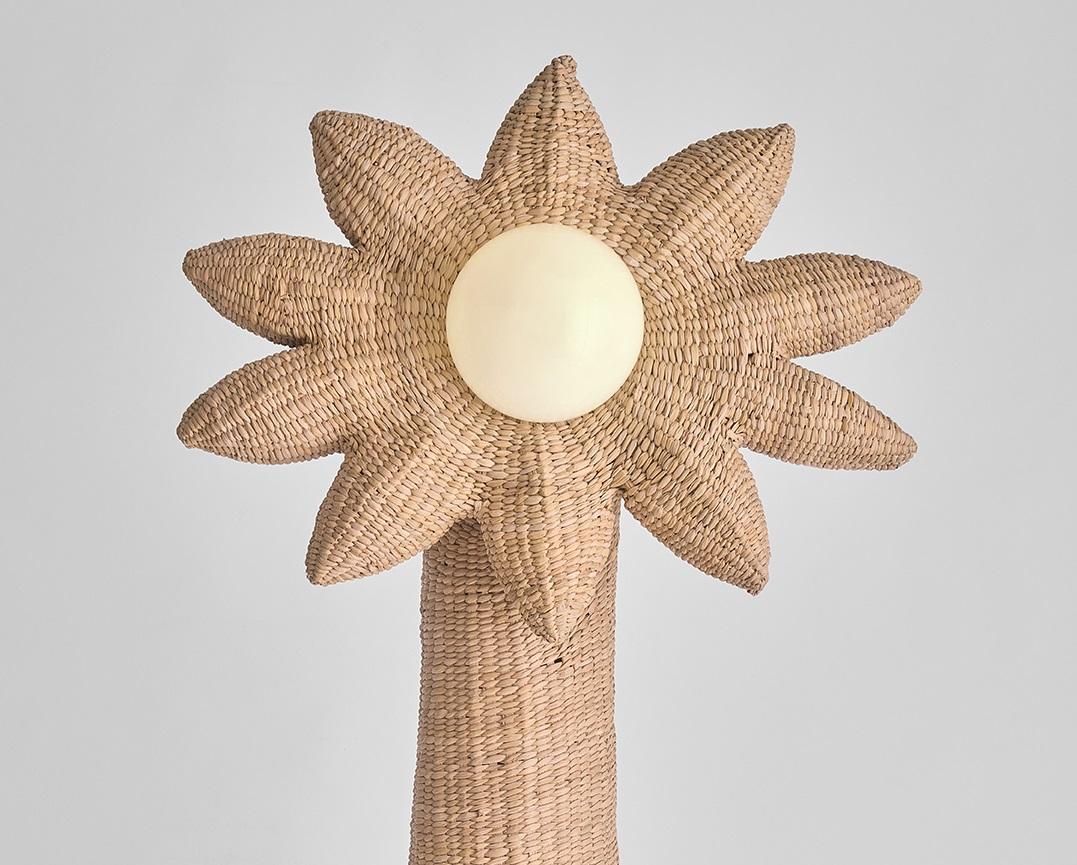 Postmoderne Lampadaire Kuni en métal et fibre Chuspata par Joyful Objects Yes ! en vente