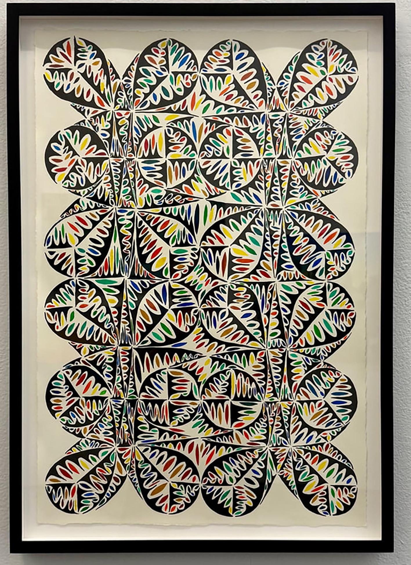 Kronen-Schüchternheit #250222 – Painting von Kunihiko Maehara