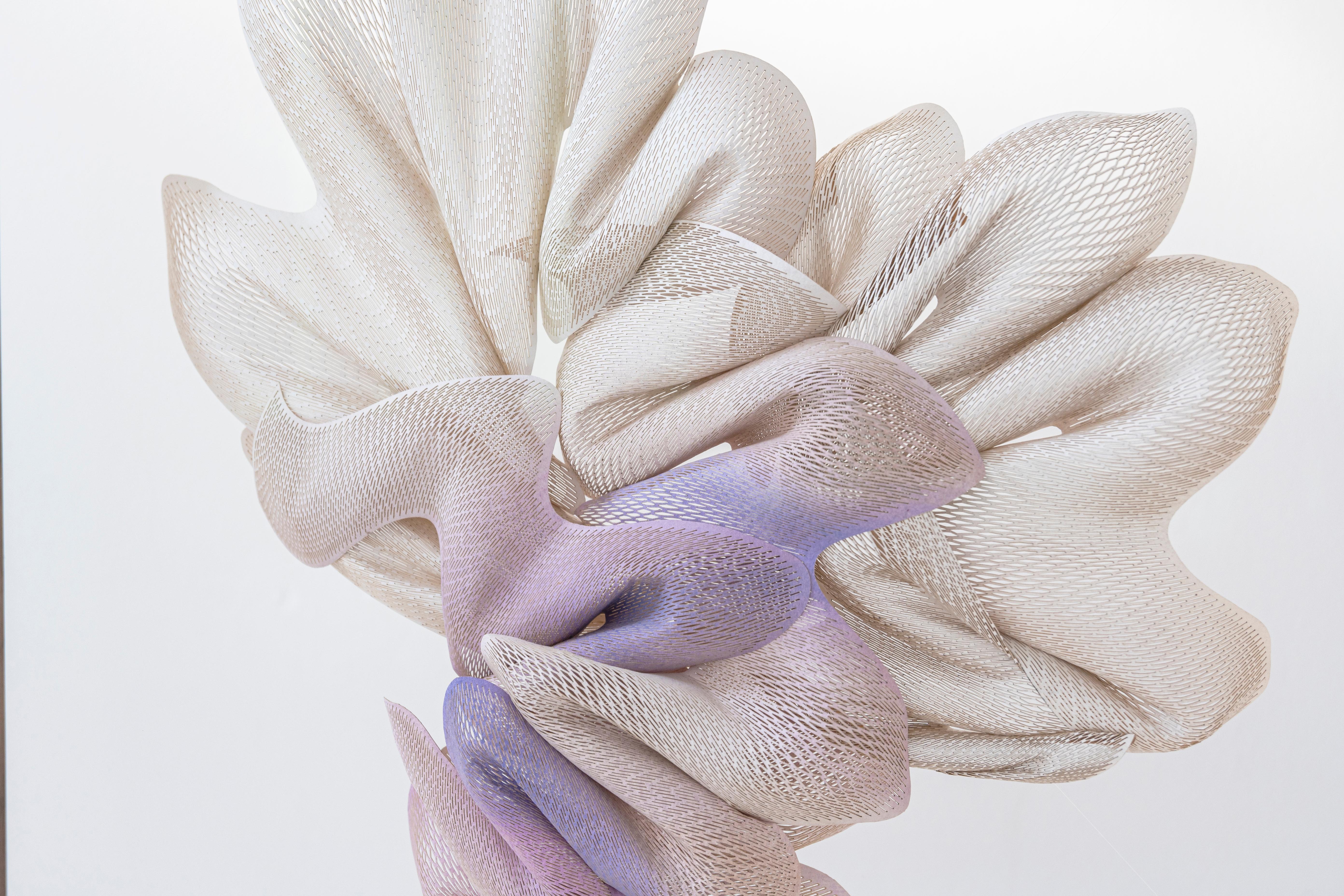 Orchid - Contemporary Sculpture by Kuniko Maeda