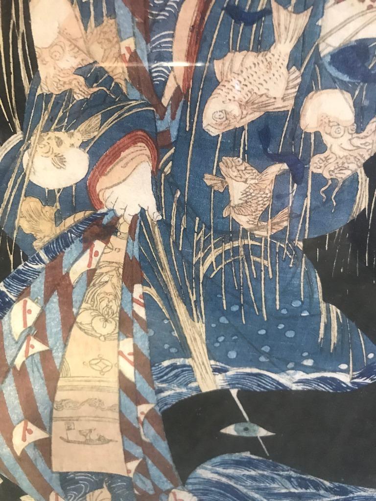 Kuniyoshi Utagawa Japanese Woodblock Print at 1stDibs